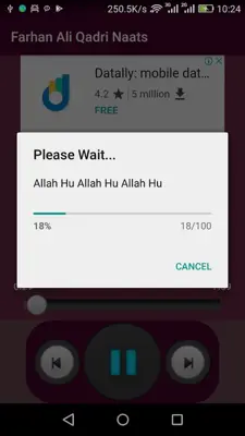 Farhan Ali Qadri Naats android App screenshot 0